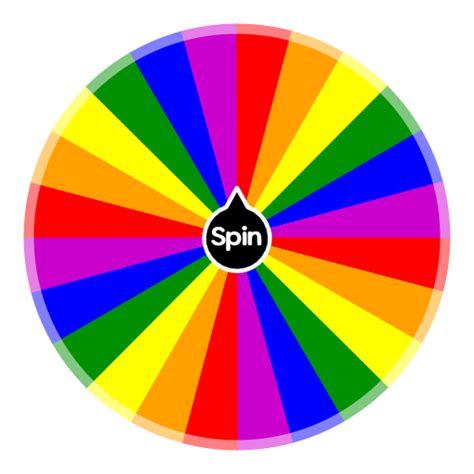 color wheel picker spinner